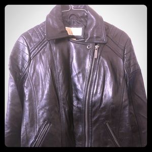 NEVER WORN Michael Kors Leather Jacket